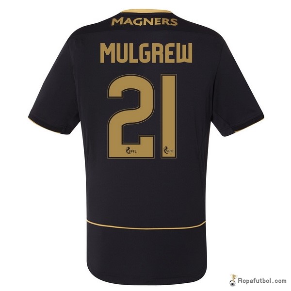 Camiseta Celtic Replica Segunda Ropa Mulgrew 2016/17 Negro